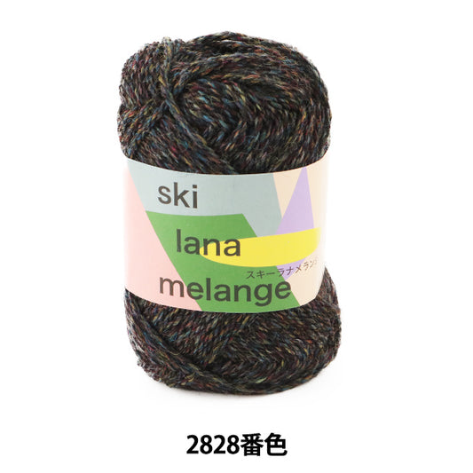 秋冬纱线 "滑雪Lana Melange 2828颜色