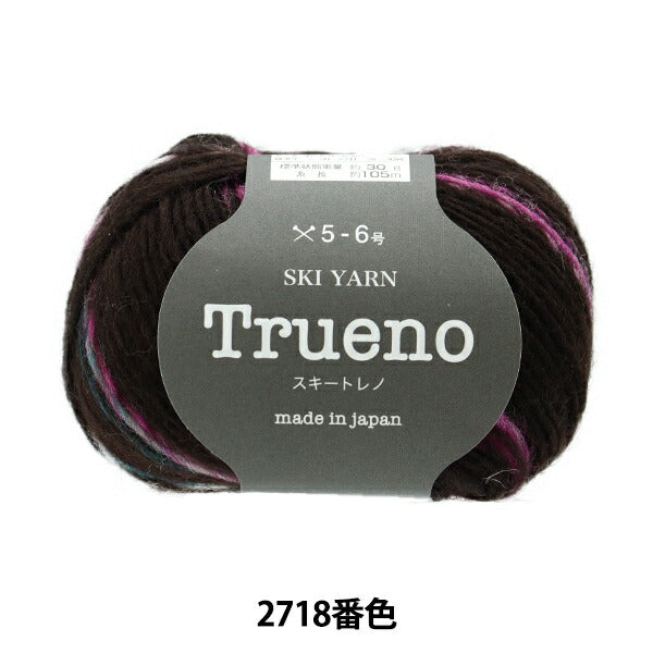 秋冬纱线 "滑雪trueno（滑雪treno）2718颜色]滑雪滑雪纱