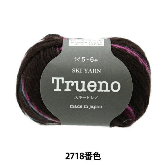 秋冬纱线 "滑雪trueno（滑雪treno）2718颜色]滑雪滑雪纱