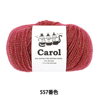 秋冬毛糸 『キャロル 557番色』 SKIYARN スキーヤーン