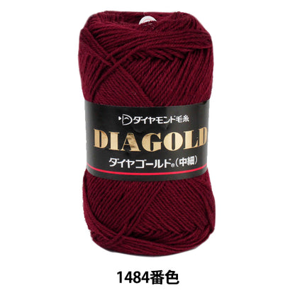 秋冬纱线 "Dia Gold（Diamond Gold）中等 - 薄1484颜色] DIAMOND KNITTING YARN