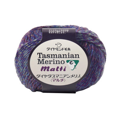 秋冬纱线 "DIA TASMANIAN MALTI（DIAMATAS MANIAN MULTI）编号224颜色 DIAMOND KNITTING YARN