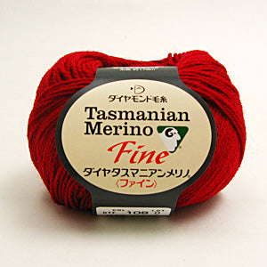 秋冬纱线 "Dia Tasmanian Fine（Diamondas Manian Fine）106（浅绿色）吟游诗人 DIAMOND KNITTING YARN