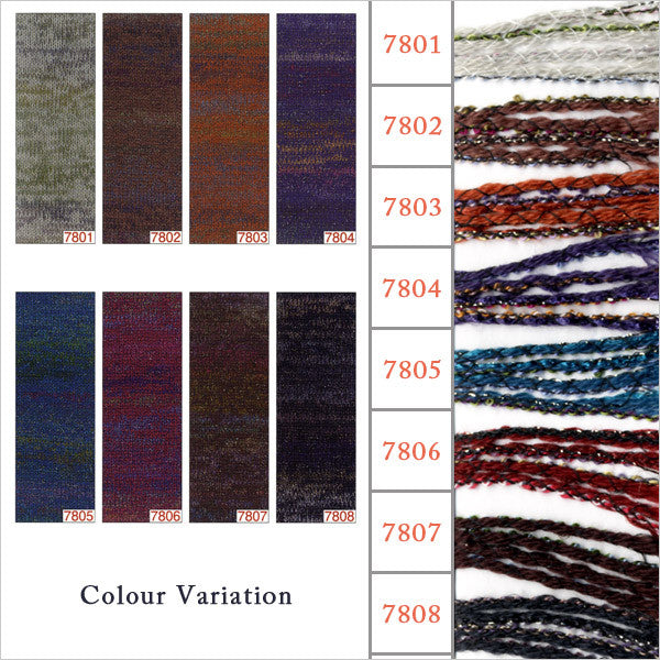 秋冬纱线 "Dia Kiitos（钻石Keatus）7806颜色” DIAMOND KNITTING YARN