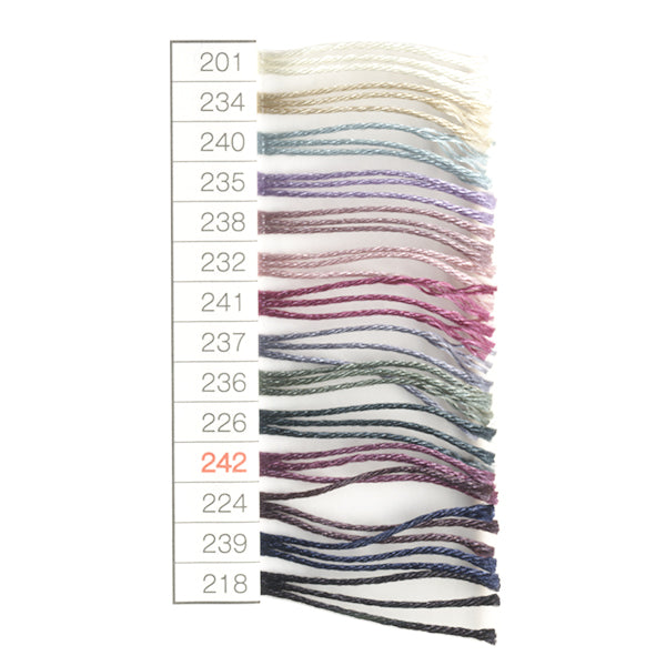 春夏纱线 “丝绸Domani（丝绸Domani）242彩色输送” DIAMOND KNITTING YARN