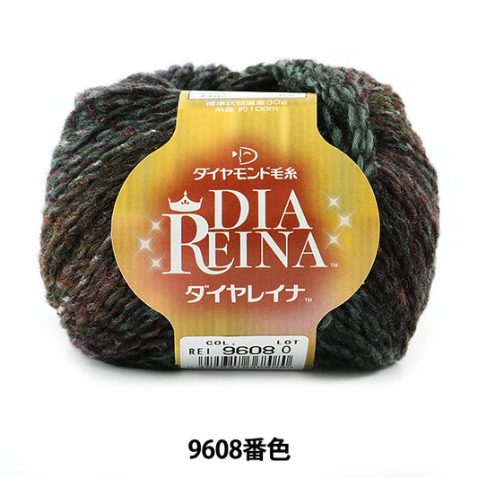 秋冬纱线 "Dia Reina 9608编号 DIAMOND KNITTING YARN