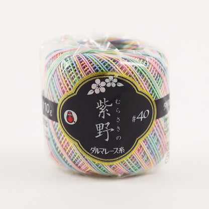钩编线 “ Shino＃40 10G Kasuri 62颜色” Daruma DARUMA 横田