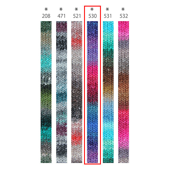 秋冬纱线 “丝绸花园530颜色” noro hideyaku noro