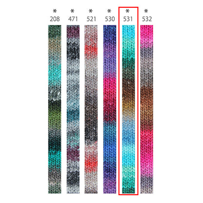 秋冬纱线 “丝绸花园531颜色” Noro Hideaku Noro