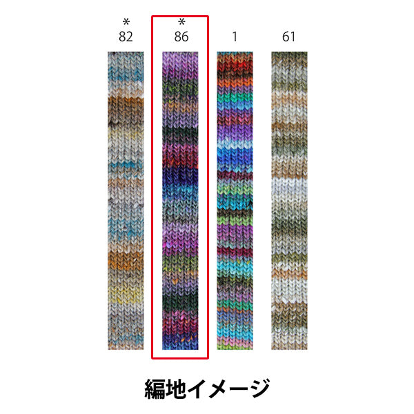 秋冬纱线 “ Inito 86颜色” Noro Hideyaku Noro