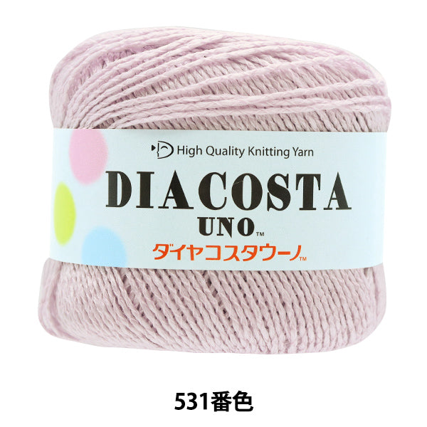 春夏纱线 "Diocosta uno（钻石哥斯达黎加）531颜色 DIAMOND KNITTING YARN