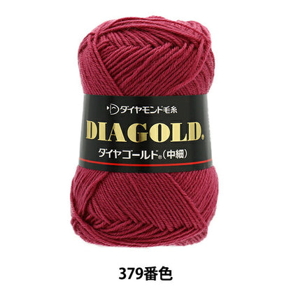 秋冬纱线 "Dia Gold（Diamond Gold）中等379颜色” DIAMOND KNITTING YARN