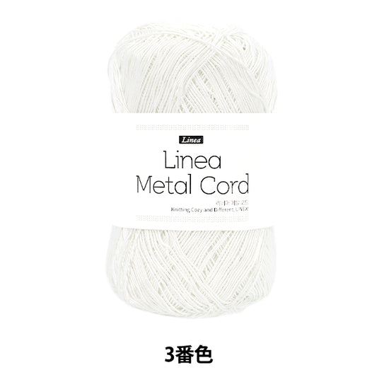 Crafting Yarn "Linea Metal Cord Color 3" Hamanaka