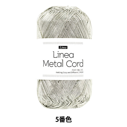 Crafting Yarn "Linea Metal Code Color 5" Hamanaka