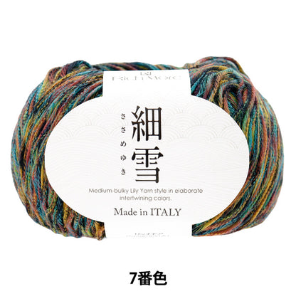 春夏纱线 “ Hosunyuki Color 7” Rich More