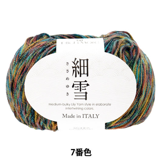 春夏纱线 “ Hosunyuki Color 7” Rich More