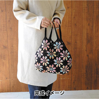 編織套件“彩色玻璃式主題袋145-240-013" Hamanaka