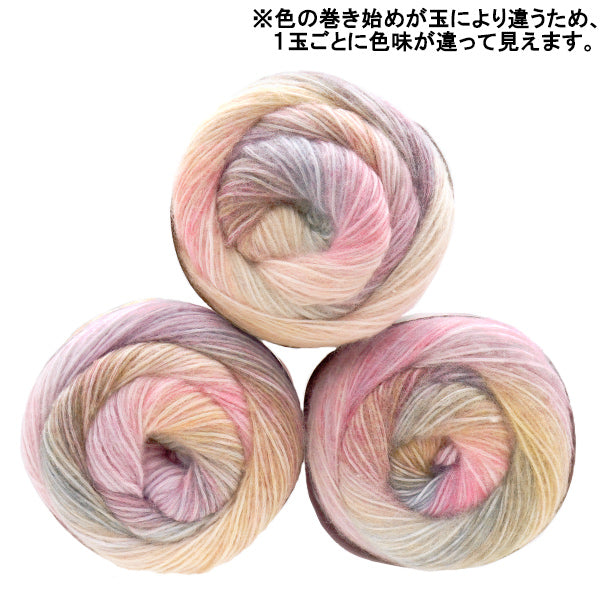 纱线 “ Bidoro纱线颜色4 AB-1666" 世界节日[Yuzawaya有限的产品]