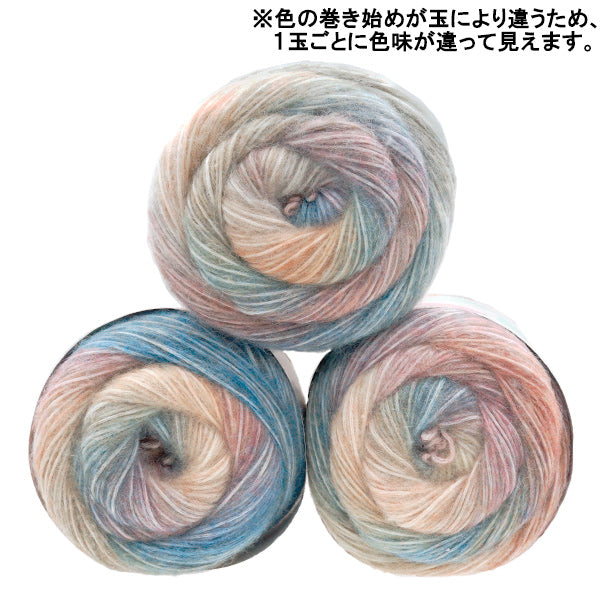 纱线 “ Bidoro纱线颜色5 AB-1666" 世界节日[Yuzawaya有限的产品]