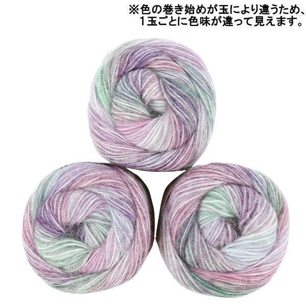 纱线 “ Bidoro纱线颜色6 AB-1666" 世界节日[Yuzawaya有限的产品]