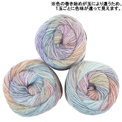 纱线 “ Bidoro纱线颜色7 AB-1666" 世界节日[Yuzawaya有限的产品]