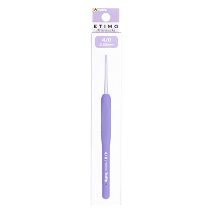 编织针 "Etimo Murasaki带有垫子握把钩针 4/0问题Tem-040" 郁金香