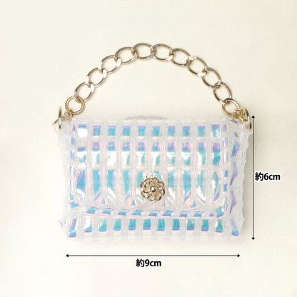 手工艺品套件“ iroha cord mini迷你袋套件aurora 10-4888"