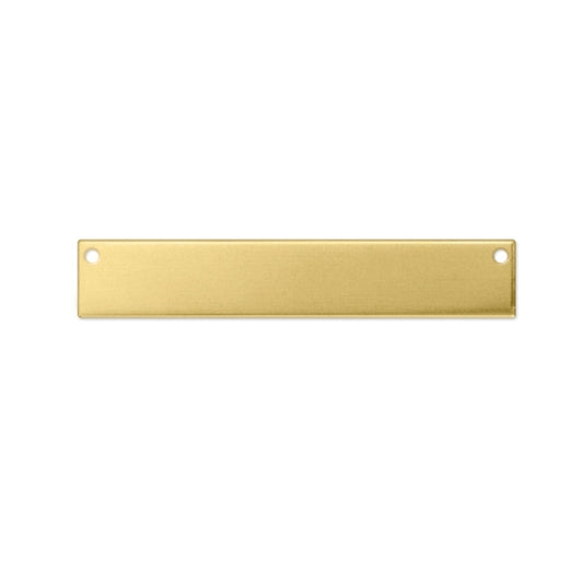 メタルスタンピング 『ImpressArt スタンピングブランク レクタングル 約6×38mm 5個入 U3024//1』
