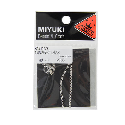 手工艺支架“颈链40厘米银K1511” Miyuki Miyuki