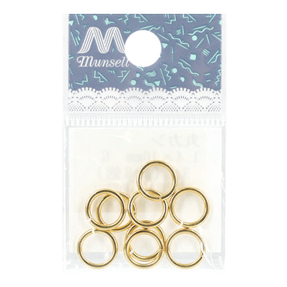 手芸金具 『丸カン 約1.4×10mm ゴールド 約3g入り』