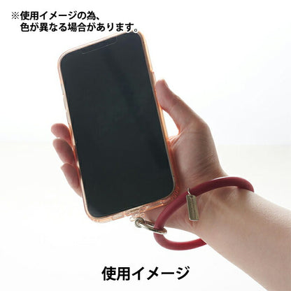 手芸材料 『スマホシリコンリングストラップ ライトグリーン 10-3587』