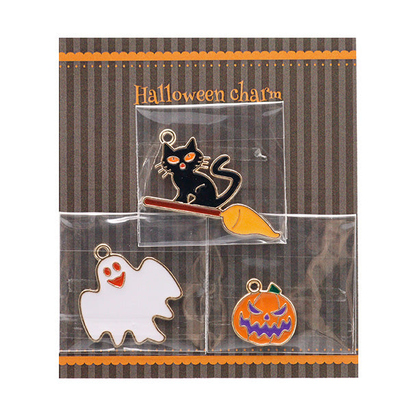 アクセサリー素材 『ハロウィンチャームセット 3個入リ RSP-588』
