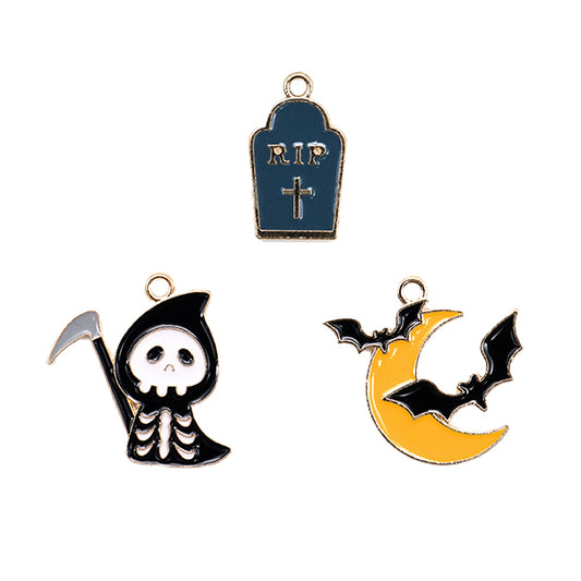 アクセサリー素材 『ハロウィンチャームセット 3個入リ RSP-589』