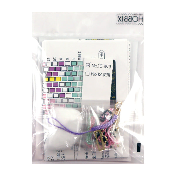 珠子Kit“ Kyo / West Junaga是Maguchi Netsuke Butterfly X Fuji PB-193” Hobbix Kyoto / Nishijin Hobix
