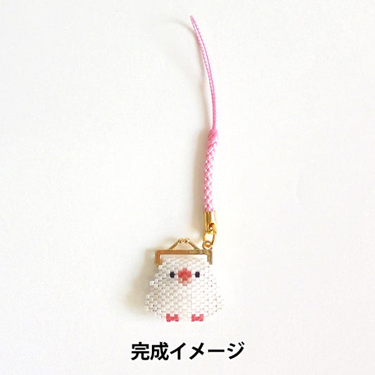 珠子Kit“京都小鸟的Maguchi Netsuke白色Bandwich PB-338" Hobbix Kyoto Nishijin Hobbix