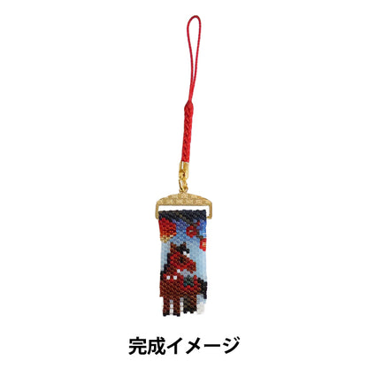 BeadsKit "Umenetsuke on a horse in return PB-357" HOBBIX Kyoto Nishijin Hobbix