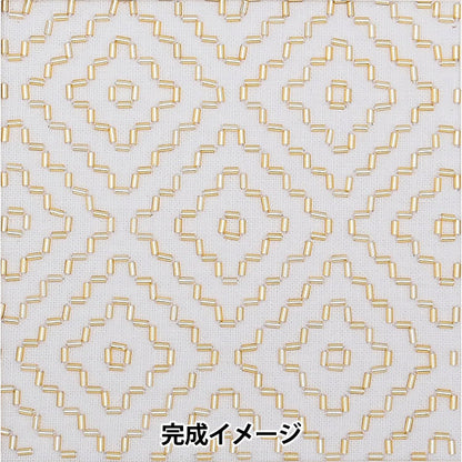 ビーズキット 『ビーズ刺し子キット 柿の花 BS-K2』 TOHO BEADS トーホービーズ