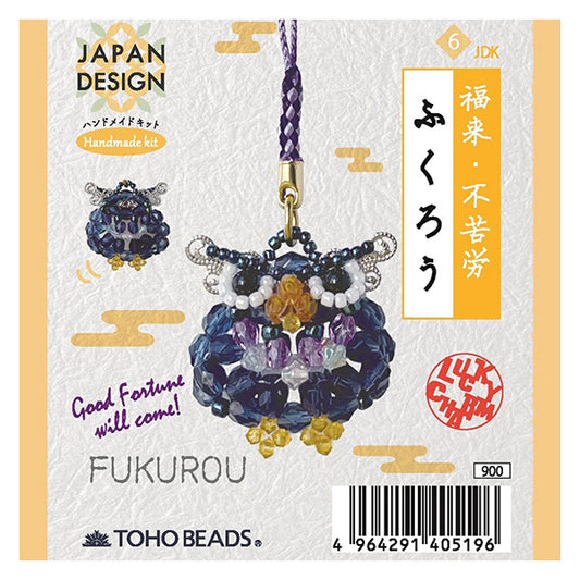 ビーズキット 『JAPAN DESIGN(ジャパンデザイン) ふくろう JDK6』TOHO BEADS トーホービーズ