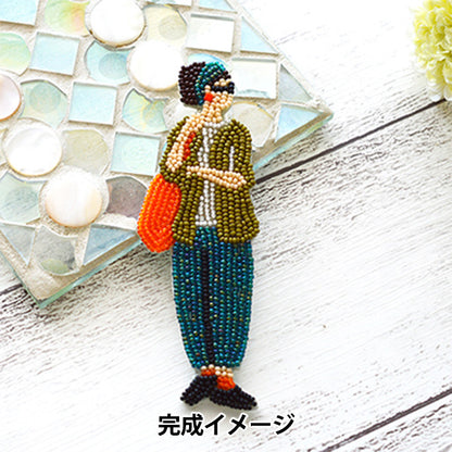 ビーズキット 『おでかけブローチキット マーケット HCA14//3』 MIYUKI ミユキ