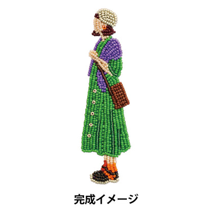 ビーズキット 『おでかけブローチキット ミュージアム HCA14//7』 MIYUKI ミユキ
