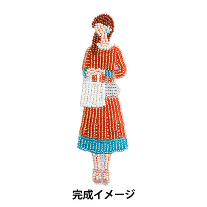 ビーズキット 『おでかけブローチキット およばれ HCA14//11』 MIYUKI ミユキ