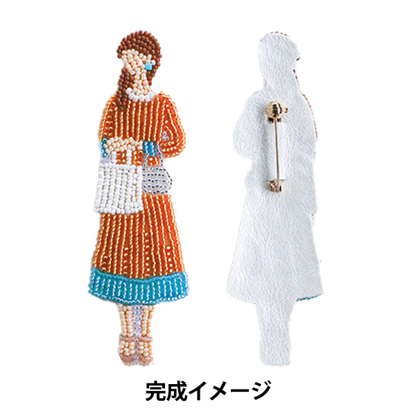 ビーズキット 『おでかけブローチキット およばれ HCA14//11』 MIYUKI ミユキ