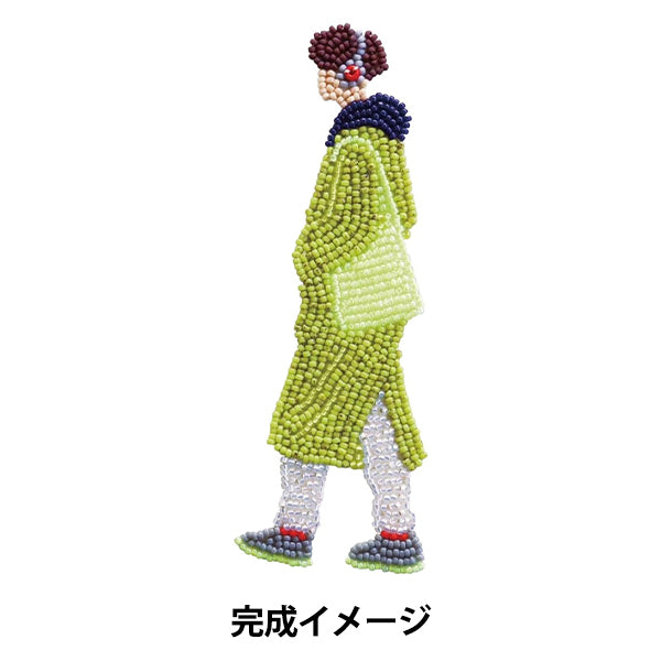 ビーズキット 『おでかけブローチキット 習いごと HCA29//2』 MIYUKI ミユキ