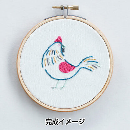 Embroidery kit "NUIE embroidery kit zoo? Tori HCA25 // 10" Miyuki Miyuki