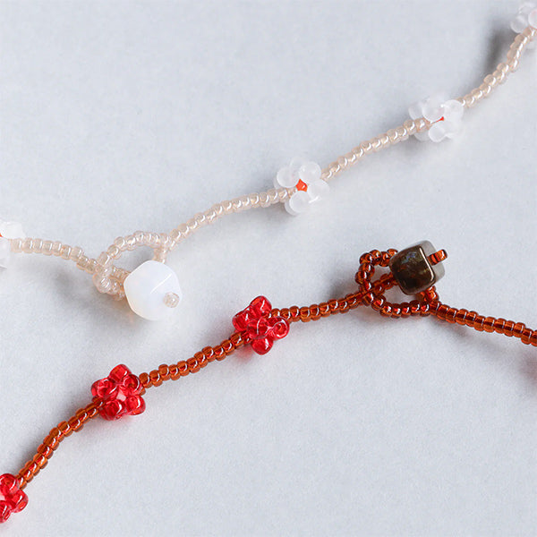 ビーズキット 『こんぺいとうネックレスキット RED HCA28//1』 MIYUKI ミユキ
