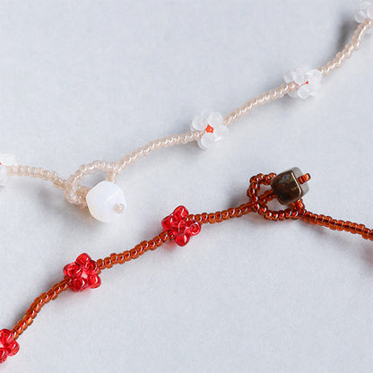 ビーズキット 『こんぺいとうネックレスキット RED HCA28//1』 MIYUKI ミユキ