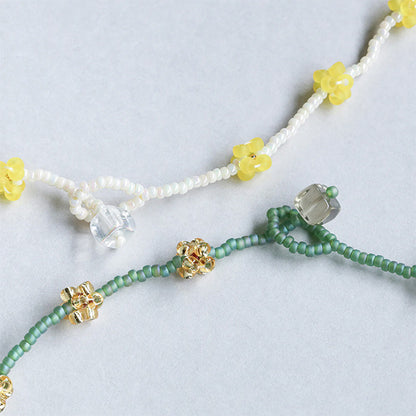 ビーズキット 『こんぺいとうネックレスキット YELLOW HCA28//3』 MIYUKI ミユキ