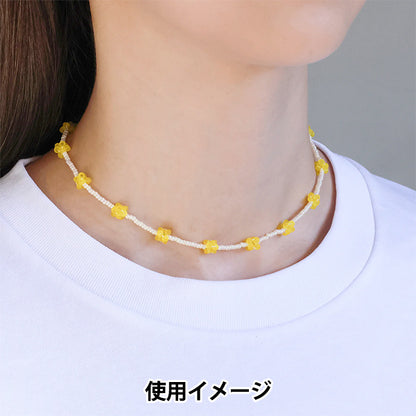 ビーズキット 『こんぺいとうネックレスキット YELLOW HCA28//3』 MIYUKI ミユキ