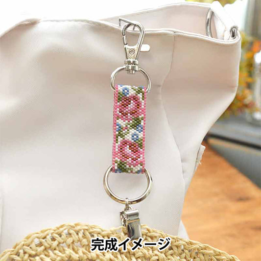 【動画付き】 ビーズキット 『帽子ホルダーキット 薔薇 BFK661』 MIYUKI ミユキ