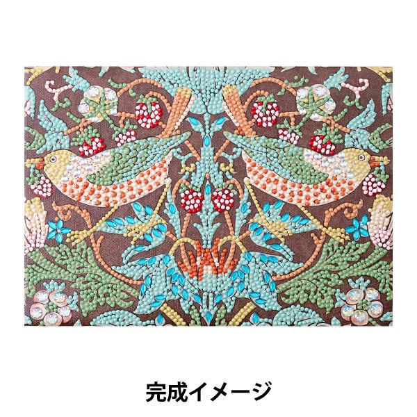 ビーズキット 『ダイヤモンドフィックス 名画コレクション イチゴ泥棒 10-4991』 東京交易